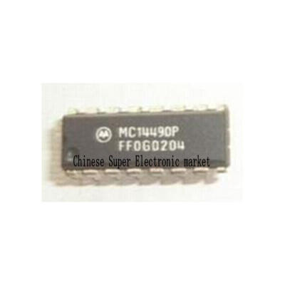 

5PCS MC14490P MC14490 DIP16