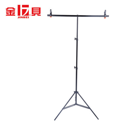 

Jinbei photography background board bracket PVC plate soft paper background cloth anchor live broadcast studio background frame type T