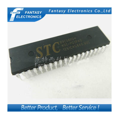 

10PCS STC89C58RD+40I-PDIP40 DIP40 STC89C58RD+40I DIP STC89C58RD MCU new and original Free shipping