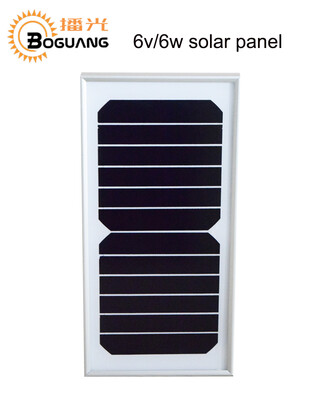 

Boguang 6В 6ВТ солнечный панель Sunpower cell Закаленное стекло алюминиевая рама для Применения /Уличное освещение/Зарядка батарей