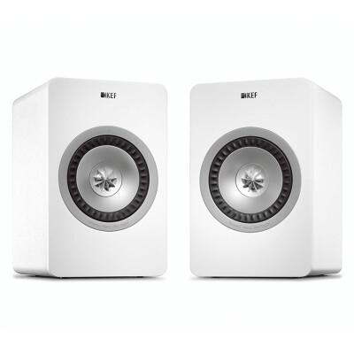 

KEF X300A Беспроводной беспроводной WIFI Fever Desktop HI-FI Динамик Книжная полка Динамик Аудио линия Белый