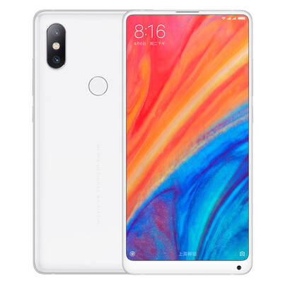 

MI MIX2S Game Ceramic Smartphone 6G RAM 128G ROM Full Screen Dual Cards Dual Standby GSM 4G White