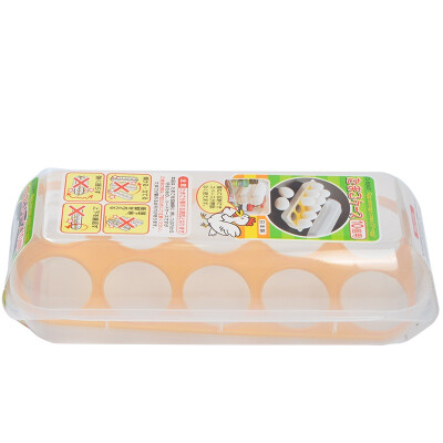 

【Jingdong Supermarket】 SANADA imported storage box anti-broken egg care refrigerator crisper white transparent