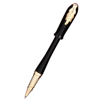 

Picasso (pimio) ps-986 pure black gold clip pearl pen / signature pen