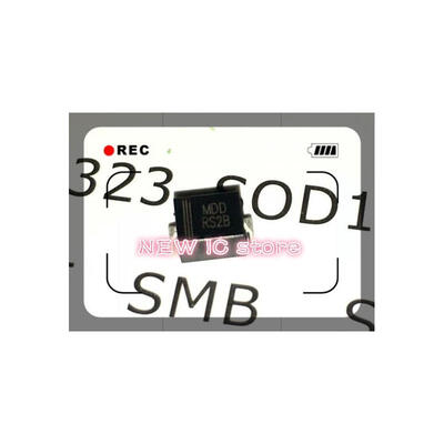 

20pcslot VISHAY RS2B RS2B-E3 RS2B-E352T DIODE Rectifier Fast Recovery 2A 100V DO-214AA SMB