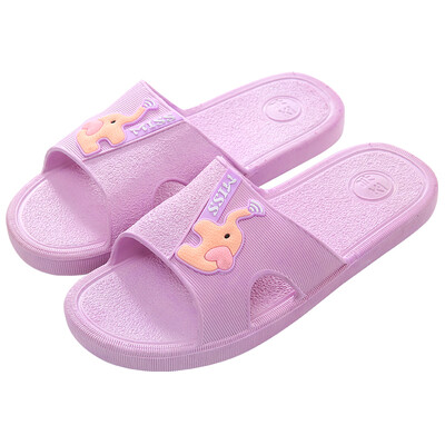 

Antarctic Nanjiren slippers female bathroom bath home sandals purple red 38 yards 19D001