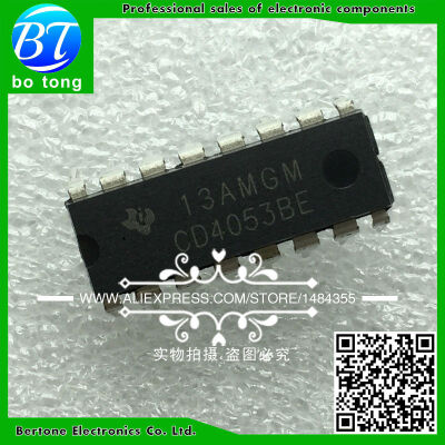 

100PCS CD4053BE DIP16 CD4053 DIP new and original IC free shipping