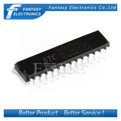 

5PCS STC12C5410AD-35I-SKDIP28 DIP28 STC12C5410AD DIP 12C5410AD new&original IC free shipping