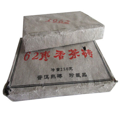 

Tea Years Old Pu Er Puerh Pu er Pu erh Pu'er Puer Сделано в Китае 1962 Чай Кирпич Похудеть Чай