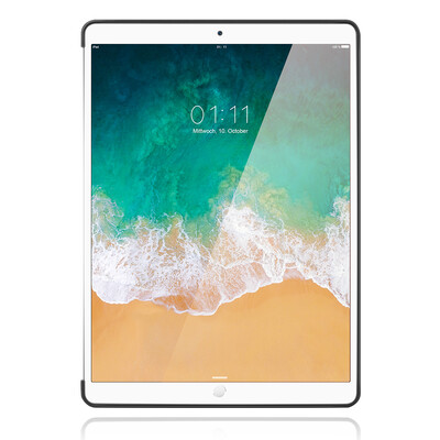 

For iPad Pro 129" 2017 Case Slim Shell Clear Cover Compatible with Apple Smart Keyboard