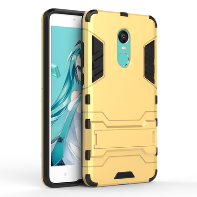 

Корпус брони TPU Ударопрочная защитная задняя крышка с рамой для XIAOMI Redmi Примечание 4X