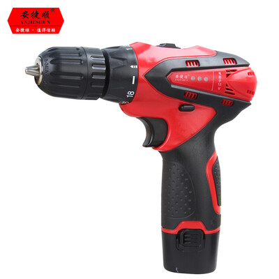

An Jieshun ANJIESHUN Charging Drill Household Hand Drill Set Electric Screwdriver Power Tools