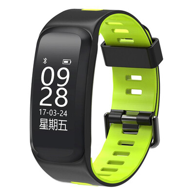 

No.1 F4 Smart Fitness Bracelet IP68 водонепроницаемый кровяной кислородный монитор сердечного ритма кислорода для IOS / Android