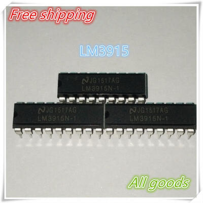 

10PCS LM3915N LM3915N-1 LM3915 DIP18 in stock new&Original IC Free Shipping