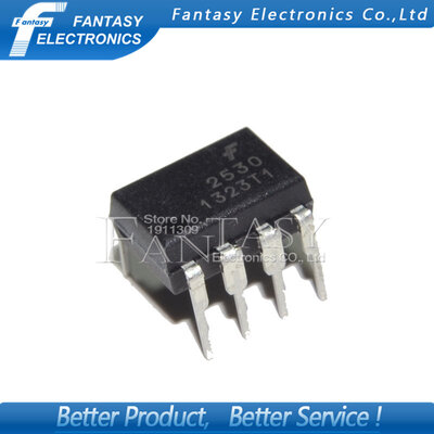 

5PCS HCPL2530 DIP8 HCPL-2530 2530 DIP new and original IC free shipping