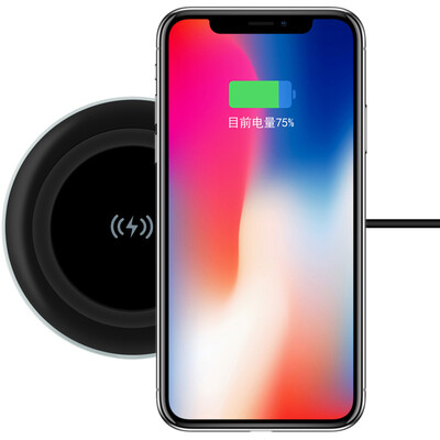 

MOMAX Apple 8 / X Беспроводное зарядное устройство iPhone8 / 8Plus / X Беспроводное зарядное устройство Qi Wireless Quick Charging Base Black