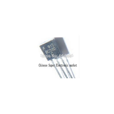 

100PCS BC550C + BC560C each 50pcs BC550 BC560 Silicon Transistor DIP-3 45V 0.1A TO-92