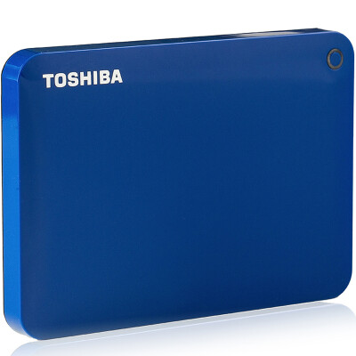 

TOSHIBA 1TB USB30 Mobile Hard Drive CANVIOTM ADVANCE V9 Series 25 Inch Mystery Blue Fashion Colorful Encryption Security