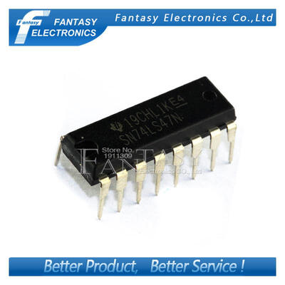 

50PCS SN74LS47N DIP16 SN74LS47 DIP 74LS47N 74LS47 new and original IC free shipping