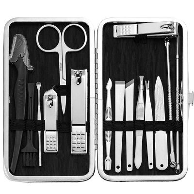 

Ninja storc zj63 nail clipper set nail scissors manicure stainless steel paronyitis pedicure knife set decoration foot tool gift nail knife to send girlfriend birthday gift