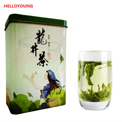 

C-LC001 Новый 5A + китайский Топ-Ранг Западное озеро Весна Longjing Зеленый чай Dragon Well Tea Long Jing Gift Packing China Green Food