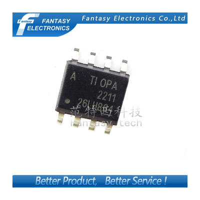 

2PCS OPA2211AIDDAR SOP8 OPA2211 SOP 0.03 Drift Low-Noise Rail-to-Rail Output OPA2211A SMD free shipping