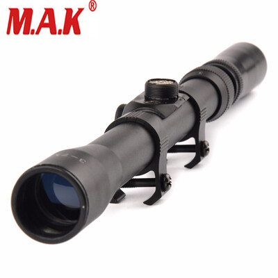 

Airgun Hunting Scope Riflescope 3-7X20 Telescopic Optic Cross Reticle Illuminated with 11mm Rail Mount For Airgun Gun