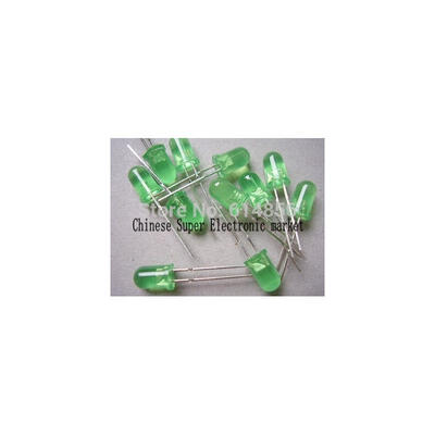 

50PCS Green 5mm diffused led