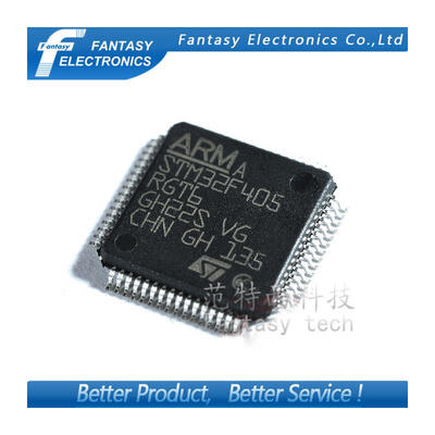 

2PCS STM32F405RGT6 QFP64 STM32F405 QFP ARM new and original IC free shipping