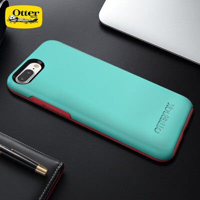 

OtterBox OtterBox colorful geometric cool drop mobile phone case protector Apple 7P for iphone 8 Plus 55 inch gouache