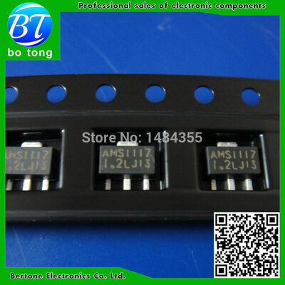 

Free Shipping 1000PCS AMS1117-12V AMS1117 LM1117 1117 12V Voltage Regulator SOT-89