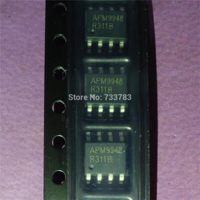 

10pcs/lot APM9948 4 A 60 V 0.085 ohm 2 CHANNEL N-CHANNEL Si POWER MOSFET