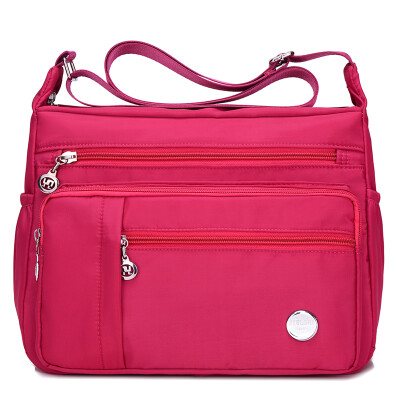 

2018 new nylon Messenger bag women bag large-capacity fashion Oxford cloth leisure waterproof handbag diagonal shoulder bag