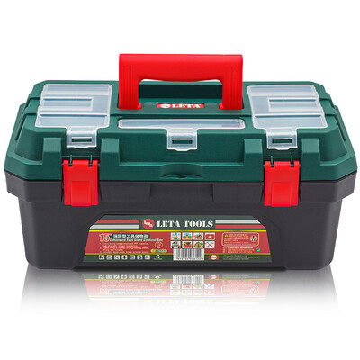 

LeTA LETA Toolbox 15 Inch Storage Box Household Hardware Repair Tool Storage Box Parts Box Suitcase LT-CS612