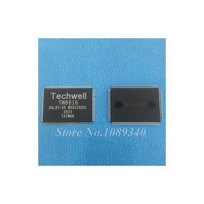 

5PCS free shipping TW8816 TW8816-DALB3-GR QFP-128 LCD driver chip 100% new original