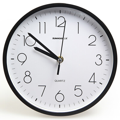 

Miki (SUNWOOD) 6580 9 inch simple fashion mute wall clock