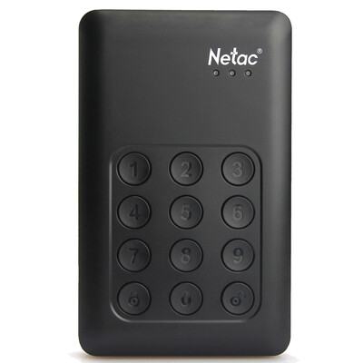 

Netac K390 button encryption mobile hard disk K390 USB30 2TB