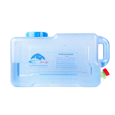 

ZHENZHU outdoor self-driving water storage bucket water bottle drinking pure water bucket PC food grade loaded mineral water bucket plastic water storage tank 18L ZZST-56 self-driving equipment