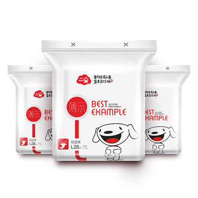 

Jingdong joy joint name a YIDUO thin baby diaper large size L84 9-14kg