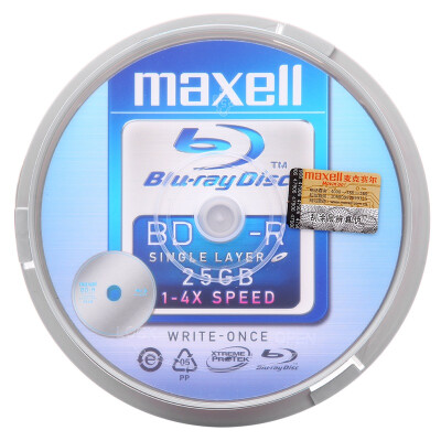 

Maxell BD-R 25G production bottled 10 Blu-ray discs