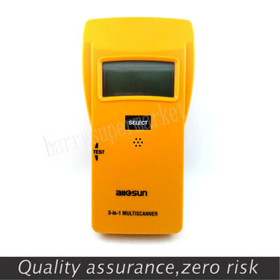 

TS-79 3-in-1 Stud Finder Metal Detector tibmer Wood detector AC Voltage Live Wire Wall Scanner Electric Box Finder Wall Detector