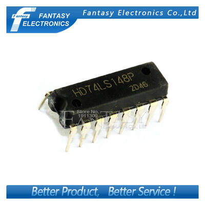 

5PCS HD74LS148P DIP16 HD74LS148 DIP SN74LS148N 74LS148 new&original IC free shipping