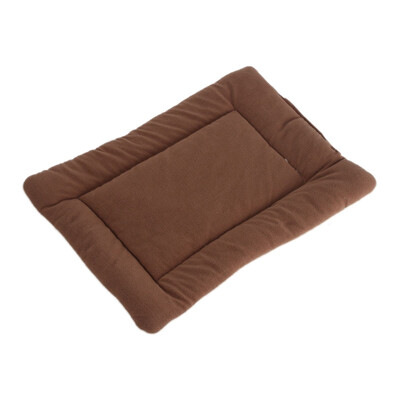 

NicerDicer New cat dog kennel pet house warm bed cushion mat pad S Coffee color