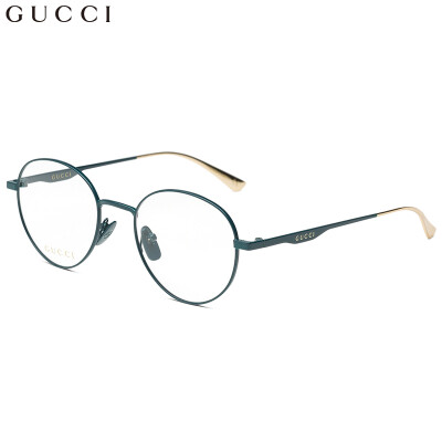 

GUCCI Gucci eyewear optical frame male metal material glasses frame GG0337O-003 pink green frame 51mm