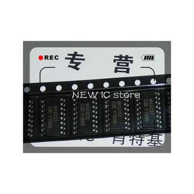 

100pcs/lot MAX232CSE MAX232 SOP-16 MAXIM Multichannel RS-232 Drivers/Receivers IC