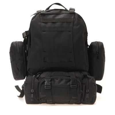 

55L 3D Molle Tactical Outdoor Assault Military Rucksack Backpack Shoulder Bag