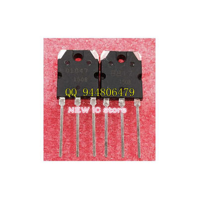 

Free shipping 10pcs/lots TO-3P B817 D1047 new original