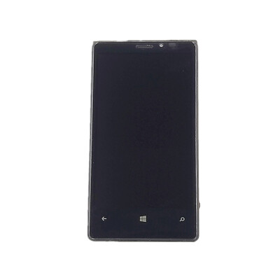 

Black For Nokia Lumia 920 LCD Display Touch Screen Digitizer With Bezel Frame Full Assembly Replacement Parts Free Shipping