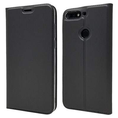 

Роскошный чехол Кошелек для HUAWEI Honor 7C Высококачественная искусственная кожа с флип-обложкой Kickstand Anti-shock Full Protection