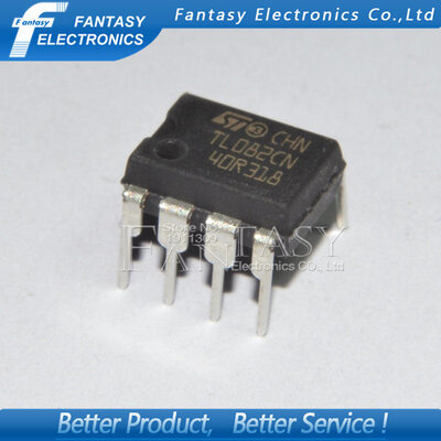 

50PCS TL082CN DIP8 TL082 DIP TL082CP new and original IC free shipping